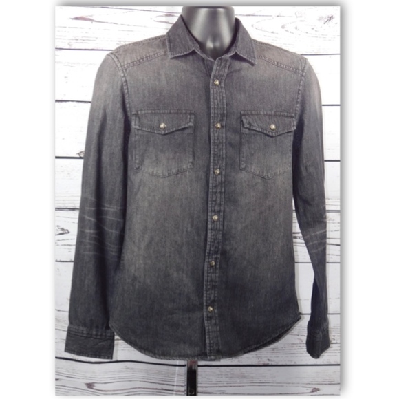 goodfellow denim shirt